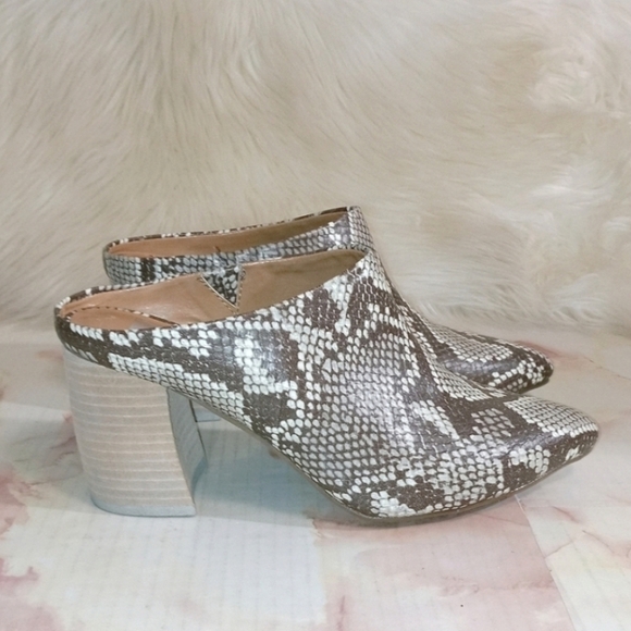 Dolce Vita Animal Print Heels Size 6.5 - Picture 4 of 8